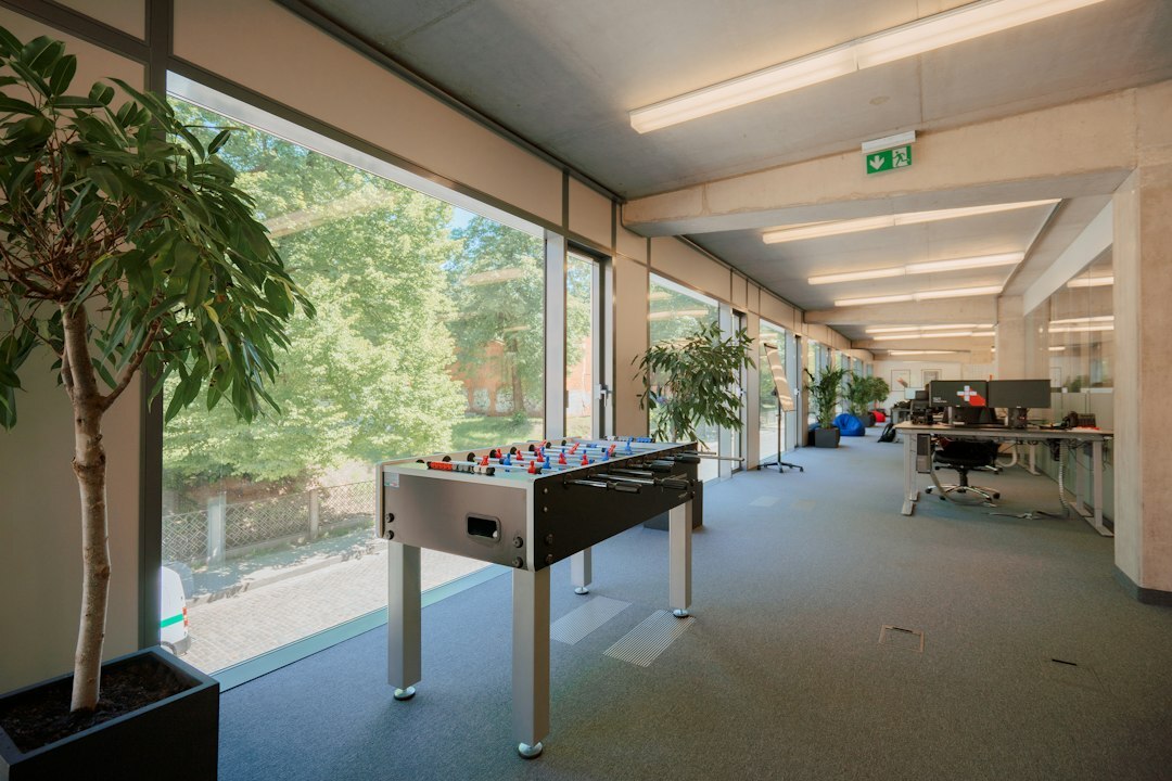 modern office building