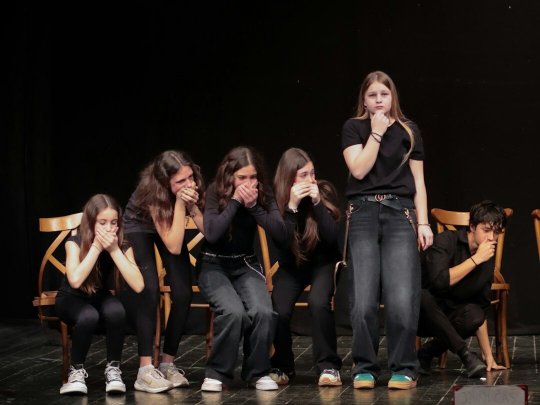 actor on stage