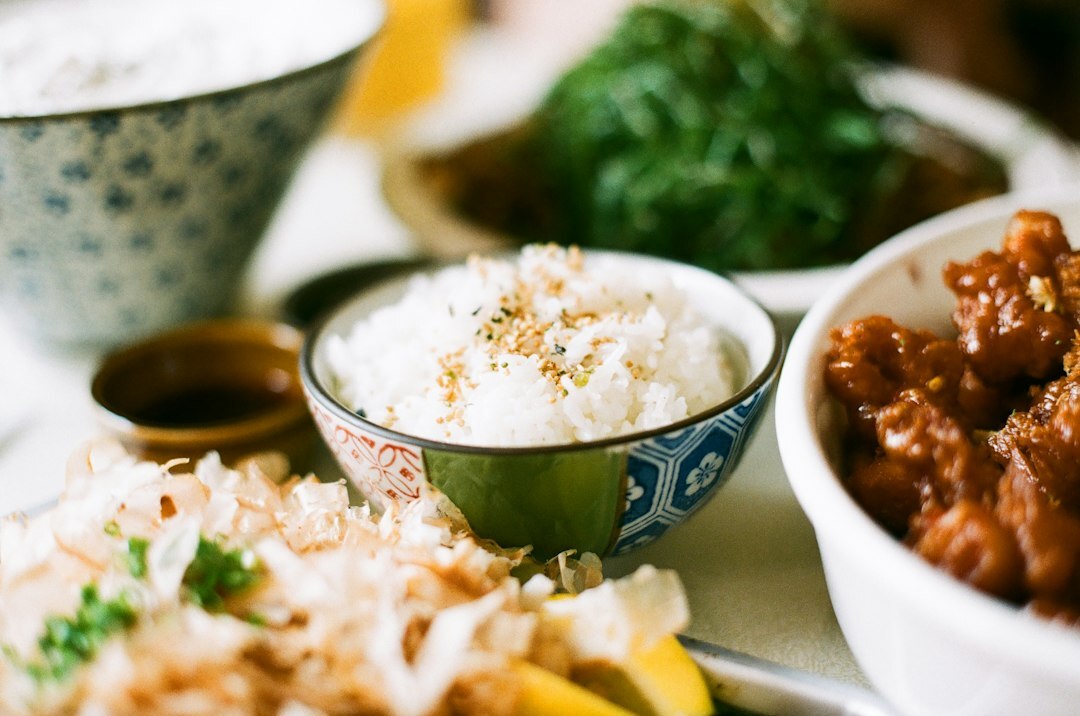healthy japanese meal for beauty